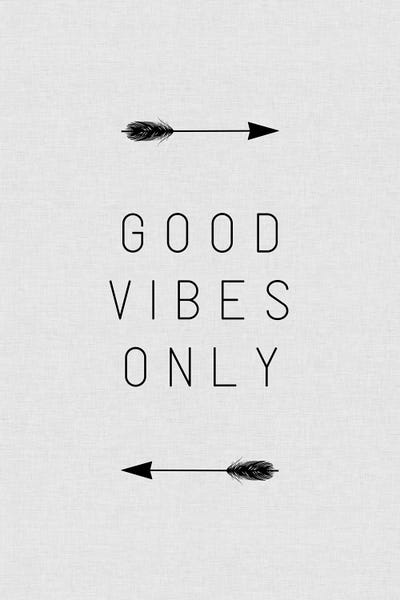 Good Vibes Only Arrow