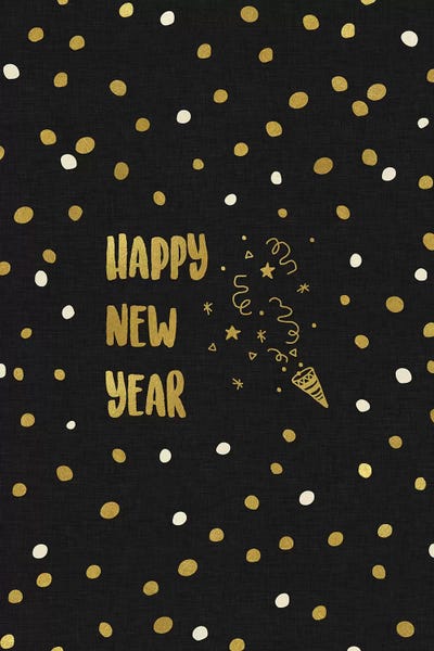 Orara Studio: Happy New Year Gold by Orara Studio