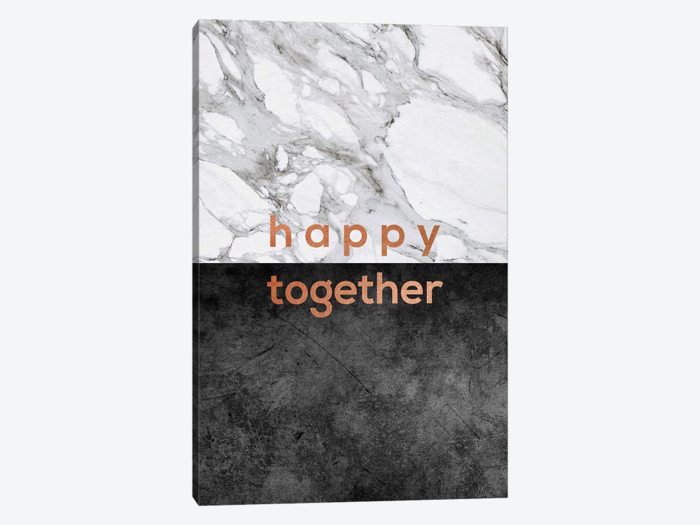 Happy Together Copper by Orara Studio 1-piece Canvas Print
