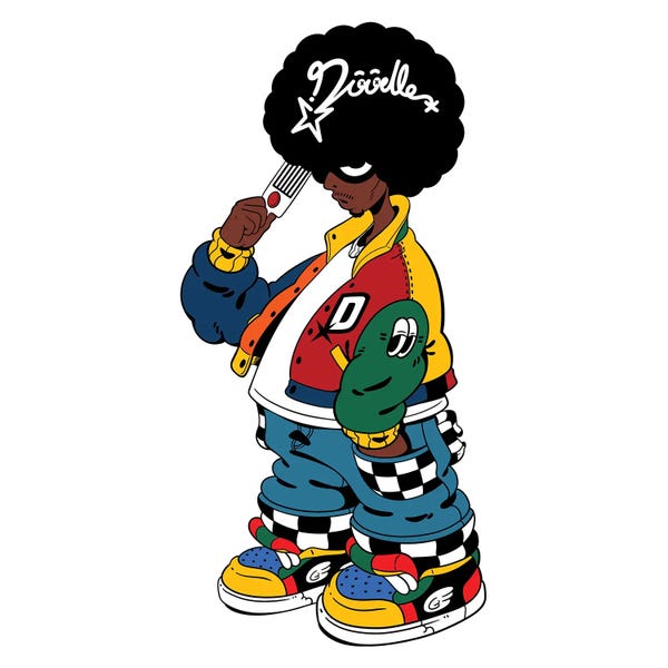 Fashion Lover: Fro Doodle by Jordan Best