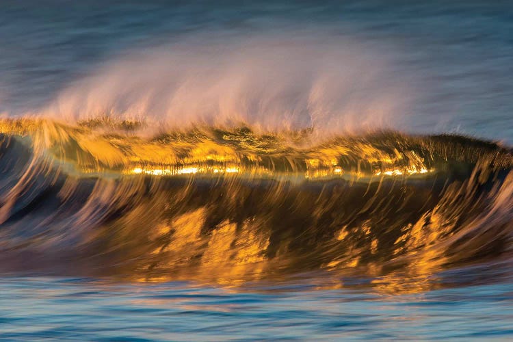 Glassy Golden Wave