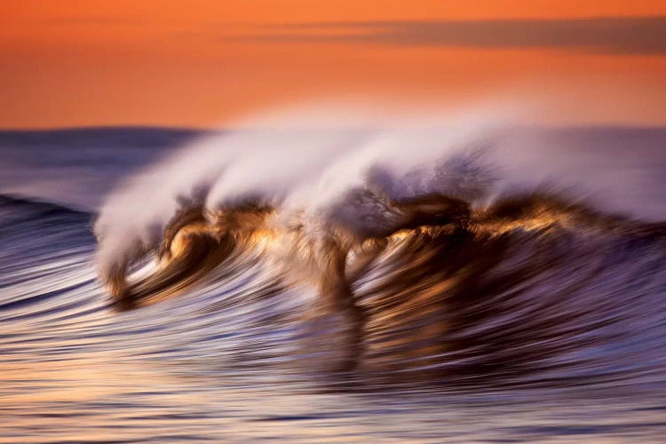 Wispey Wave At Dawn