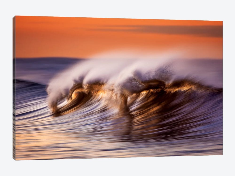 Wispey Wave At Dawn by David Orias 1-piece Canvas Artwork