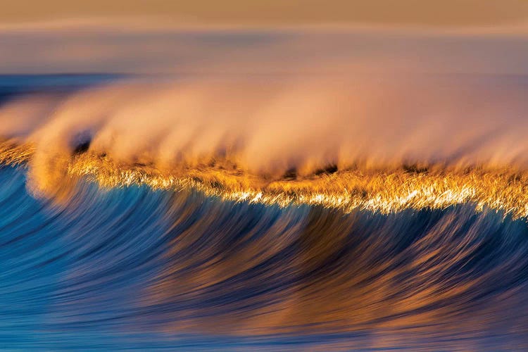 Blue and Gold Wave