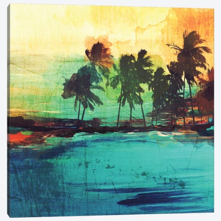 Palm Island VI Canvas Print #ORL102} by Irena Orlov Art Print