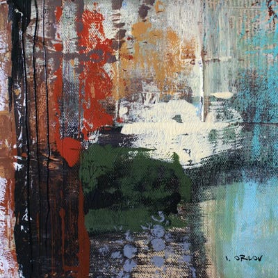 Busy Urban City by Irena Orlov framed wall art