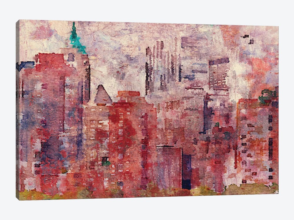 Colorful New York II by Irena Orlov 1-piece Canvas Print