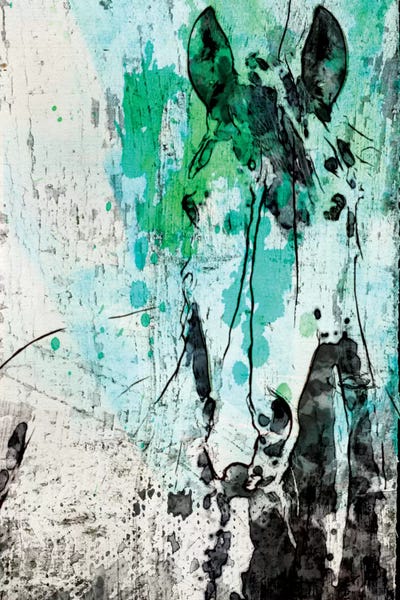 French Kiss Horse by Irena Orlov framed wall art