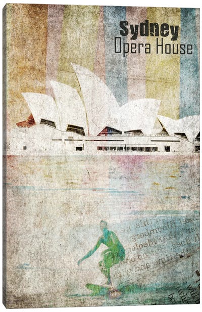 Opera House, Sydney Canvas Art Print - Sydney Art