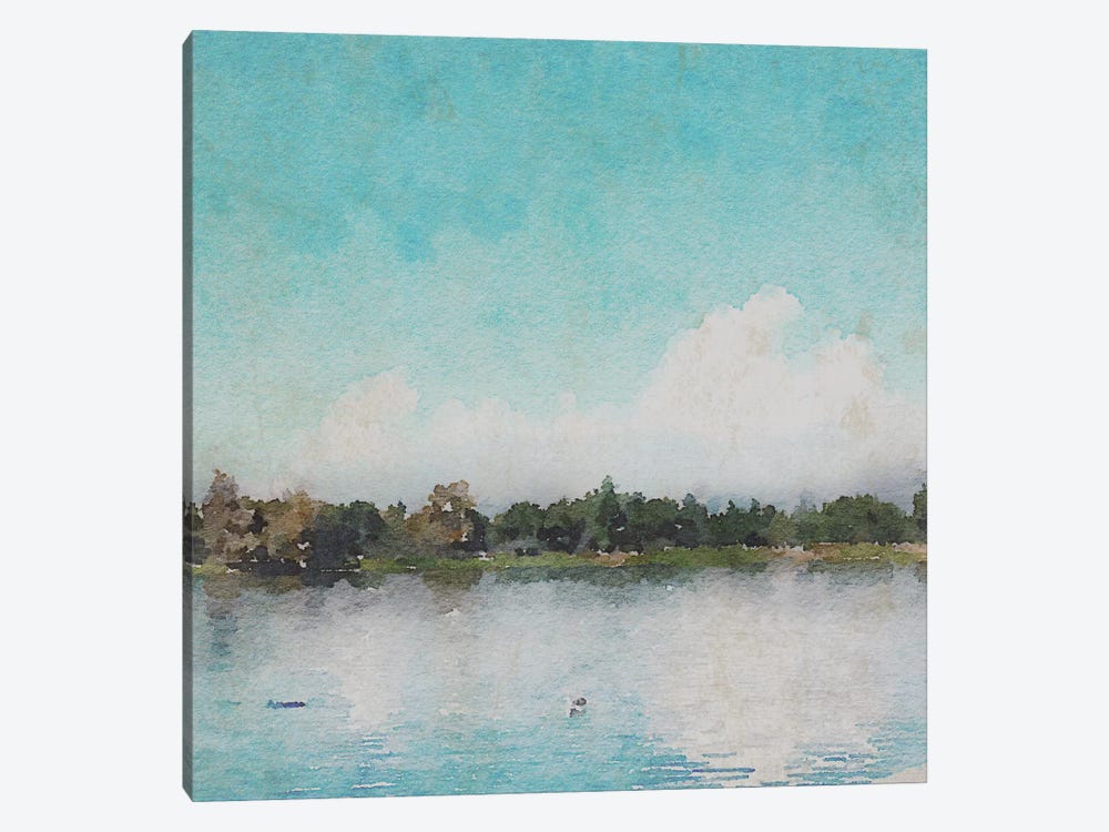 Sunrise In A Lake by Irena Orlov 1-piece Canvas Art
