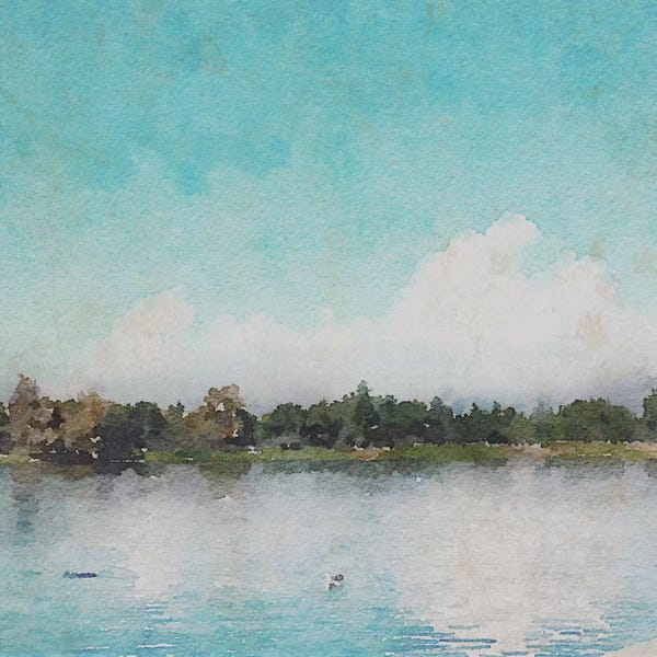 Irena Orlov: Sunrise In A Lake by Irena Orlov