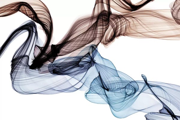 Abstract Graphic Design & Digital: The Invisible World Movement II by Irena Orlov