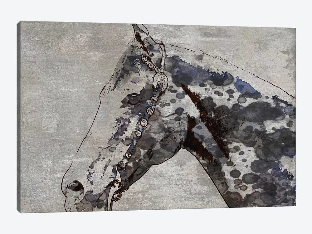 Black Ghost Horse II by Irena Orlov 1-piece Art Print
