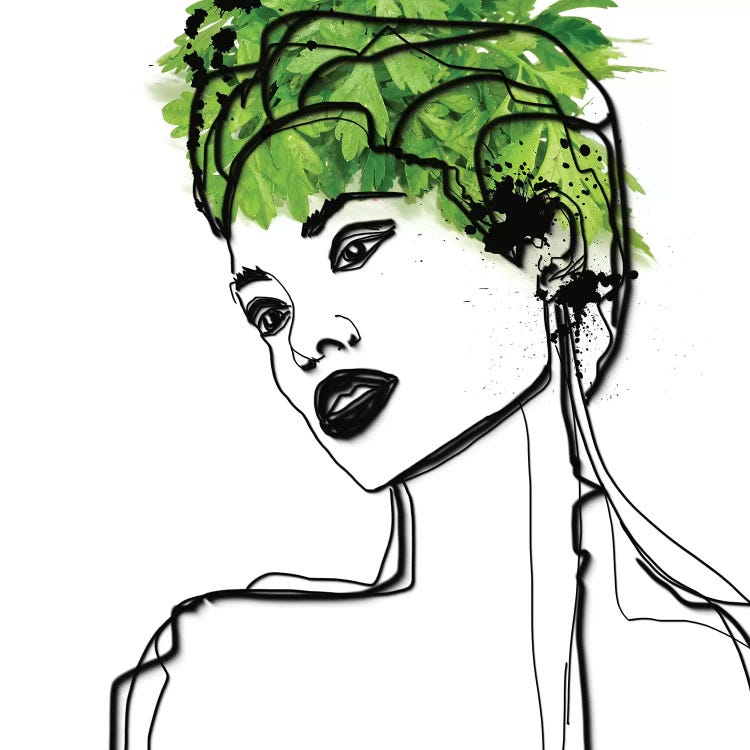 Green Beauty by Irena Orlov wall art