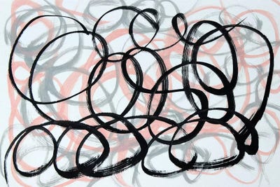 Minimalist Painting I by Irena Orlov framed wall art