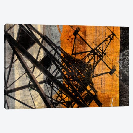 High-Voltage Tower Canvas Print #ORL25} by Irena Orlov Canvas Art Print