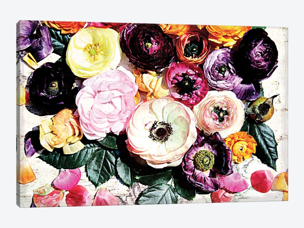 Shabby Chic Flowers XXXIX-B by Irena Orlov 1-piece Canvas Print
