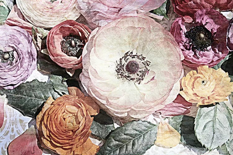 Shabby Chic Flowers LXXXI by Irena Orlov wall art