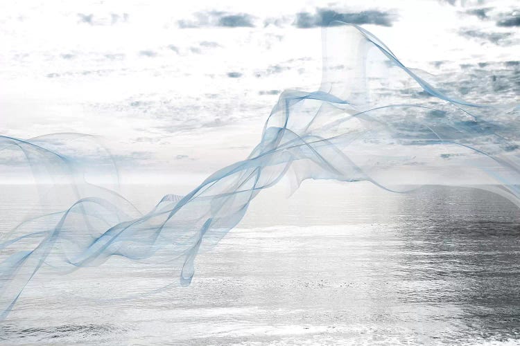 Silver Ocean Breeze V by Irena Orlov wall art