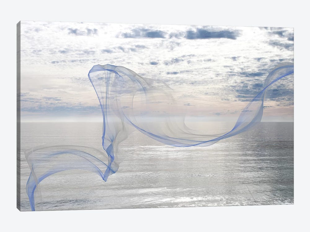 Silver Ocean Breeze XI by Irena Orlov 1-piece Canvas Print
