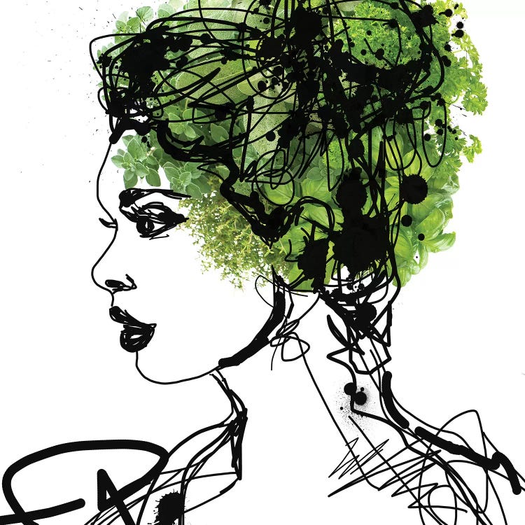 The Garden Goddess II by Irena Orlov wall art