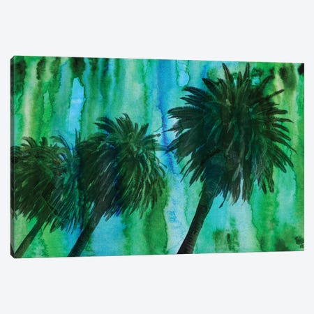 Hollywood Palms Canvas Print #ORL27} by Irena Orlov Canvas Art Print