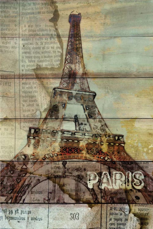 La Tour Eiffel, Paris, France by Irena Orlov wall art