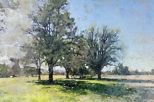 Irena Orlov: A Walk In The Spring I by Irena Orlov