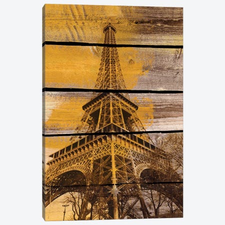 Old Eiffel Tower Canvas Print #ORL37} by Irena Orlov Canvas Art