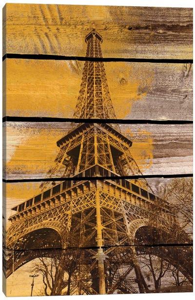 Old Eiffel Tower Canvas Art Print