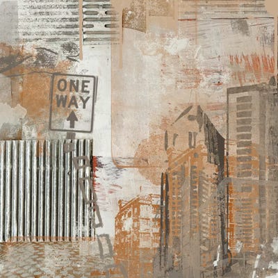 One Way by Irena Orlov framed wall art