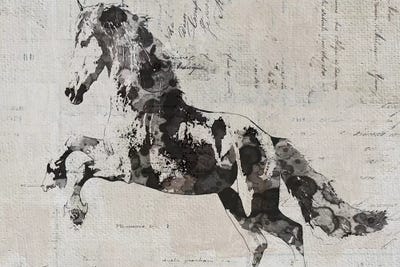 Running Wild Horse II by Irena Orlov framed wall art
