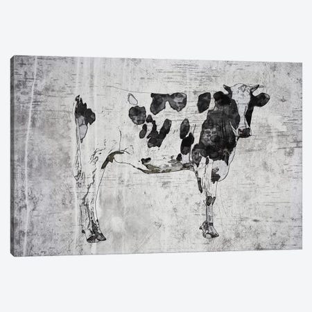Rustic Cow Canvas Print #ORL395} by Irena Orlov Canvas Print