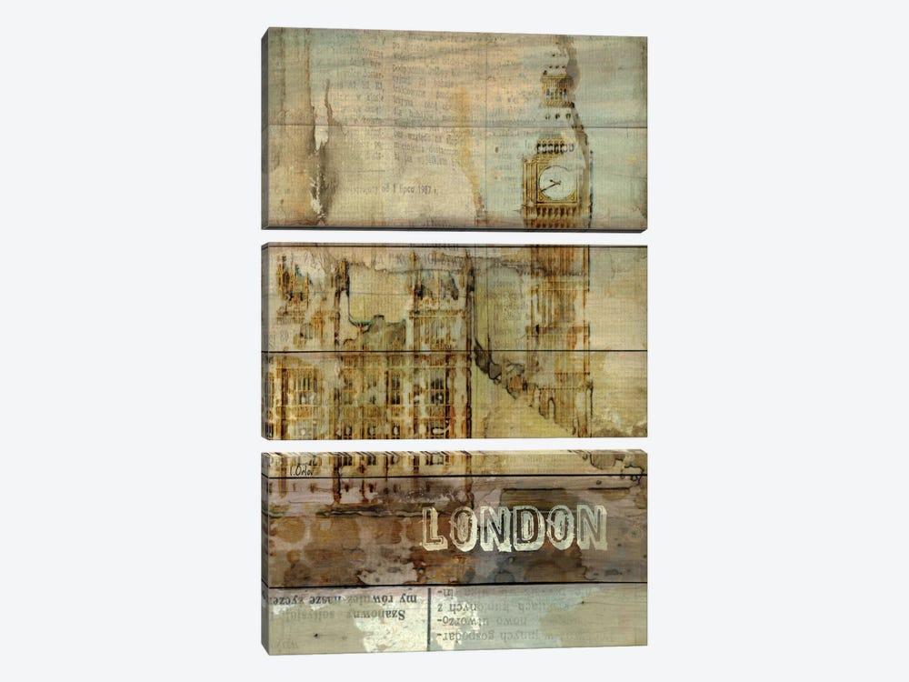 Big Ben, London, England, United Kingdom by Irena Orlov 3-piece Canvas Art Print