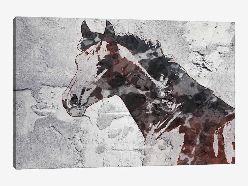 Winner Horse IV 1-piece Canvas Wall Art