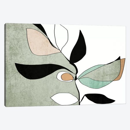 Abstract Bloom II-V Canvas Print #ORL468} by Irena Orlov Canvas Wall Art