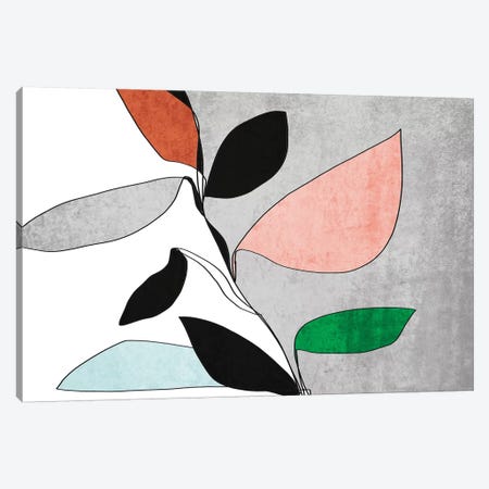 Abstract Bloom III Canvas Print #ORL469} by Irena Orlov Canvas Art