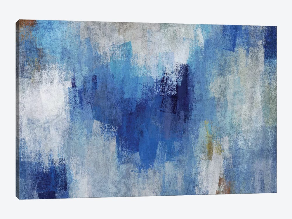 Blue Expression IV by Irena Orlov 1-piece Canvas Wall Art