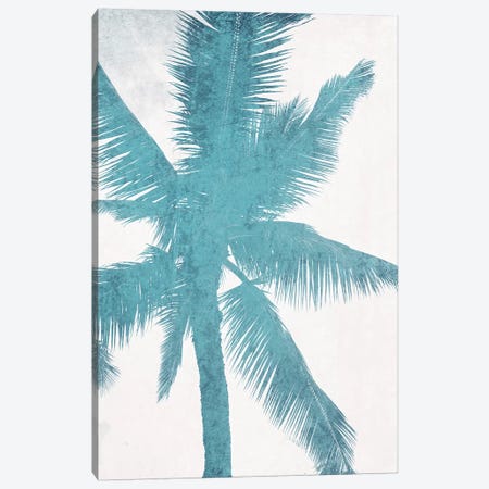Blue Palm Trees I Canvas Print #ORL477} by Irena Orlov Canvas Art