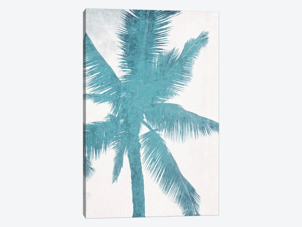 Blue Palm Trees I by Irena Orlov 1-piece Canvas Artwork