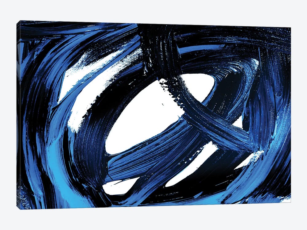 Celebration Blue I by Irena Orlov 1-piece Canvas Artwork