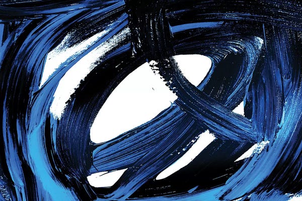 Irena Orlov: Celebration Blue I by Irena Orlov