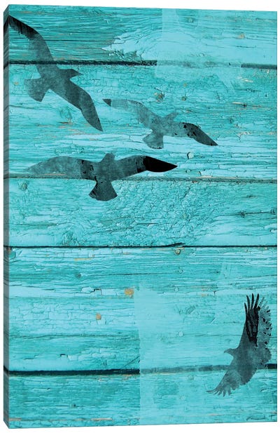 Birds In Sky I Canvas Art Print - Irena Orlov