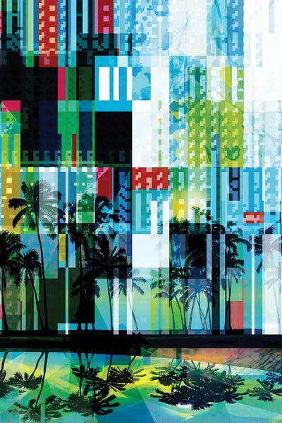 Irena Orlov: Mid Century Modern Palms III by Irena Orlov