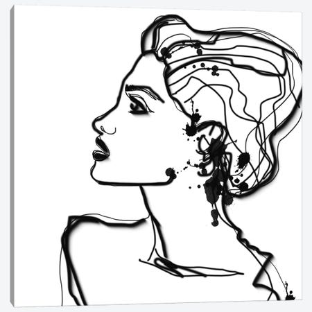 Parsley Hair II Canvas Print #ORL524} by Irena Orlov Canvas Wall Art