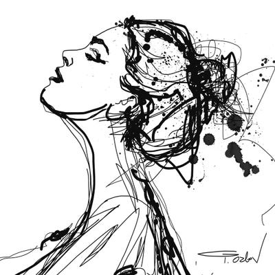 Sensuality by Irena Orlov framed wall art