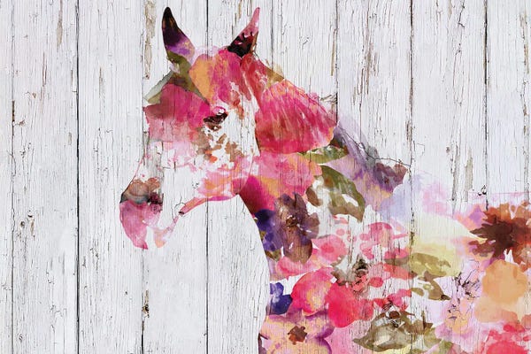 Irena Orlov: Fabulous Floral Horse by Irena Orlov