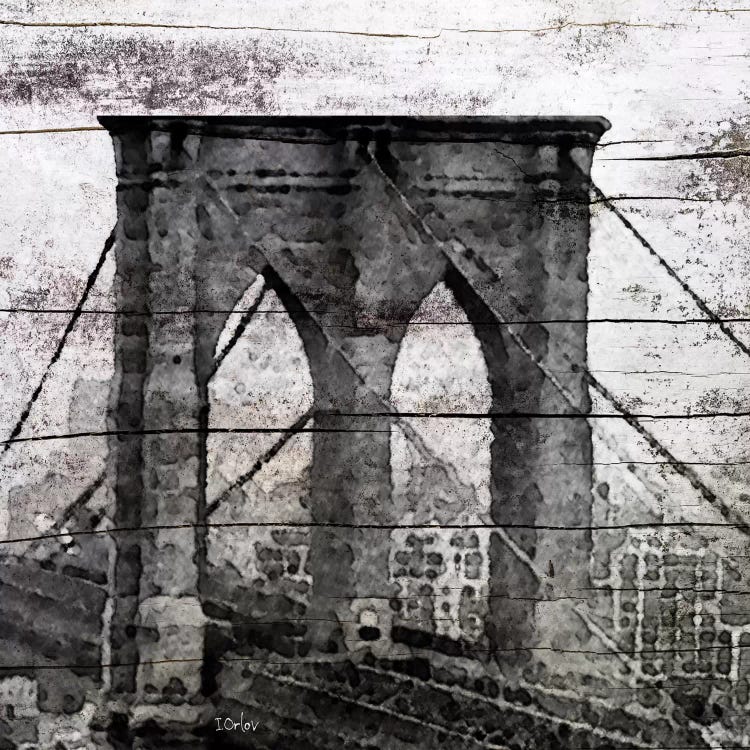 The Brooklyn Bridge As Seen From Manhattan