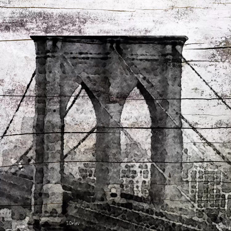 The Brooklyn Bridge As Seen From Manhattan by Irena Orlov wall art