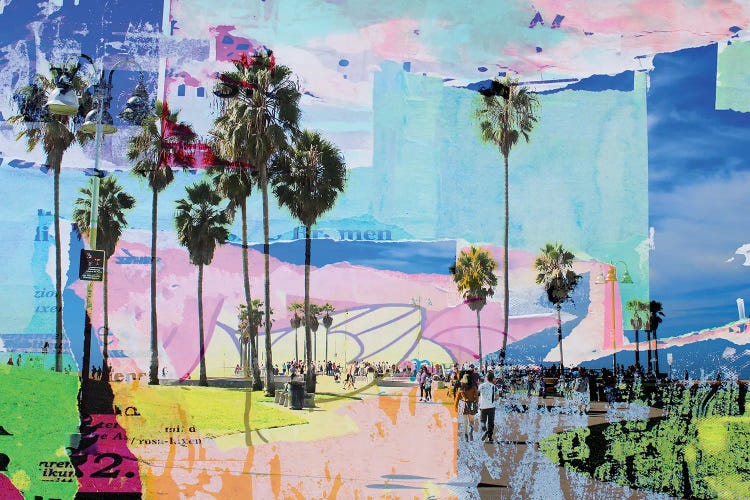 One Summer Day At Venice Beach I by Irena Orlov wall art